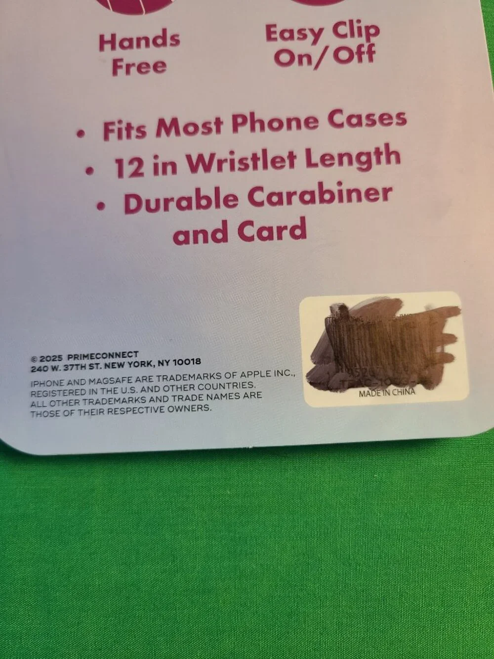 Tech!Fy Wristlet For Smart Phone Plastic 2025 Prime Connect